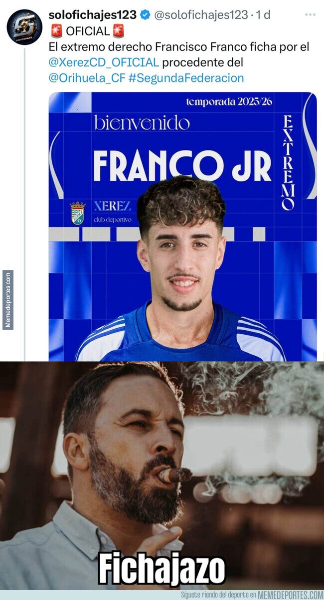 1226010 - Un fichaje con mucha facha