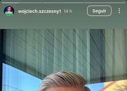 Enlace a Szczesny cambió de look 3 veces en menos de un día