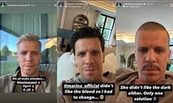 Enlace a Szcesny pasó por 3 looks durante las vacaciones porque no le gustaba a su esposa