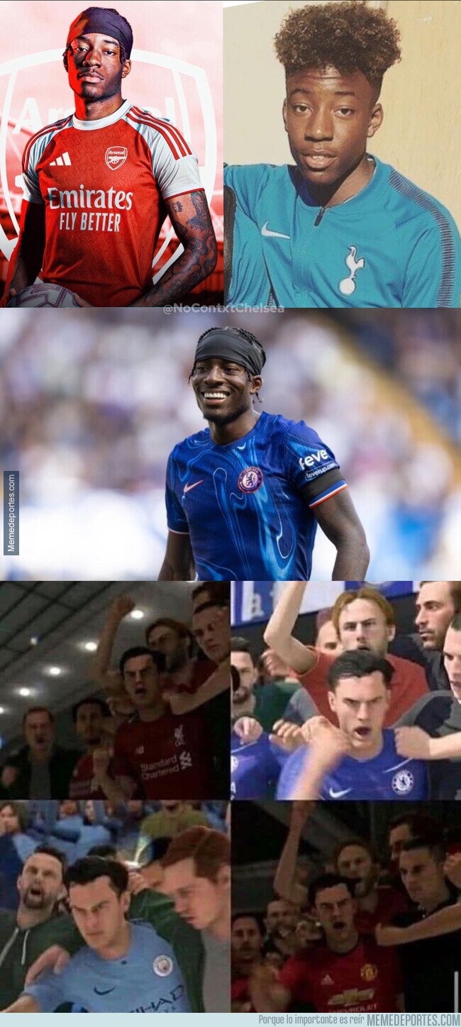 1226048 - Madueke es como el falso fan de la Premier del FIFA