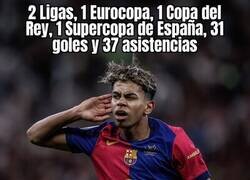 Enlace a Todo lo que hizo Lamine siendo menor