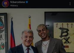 Enlace a La felicitación de Messi a Yamal