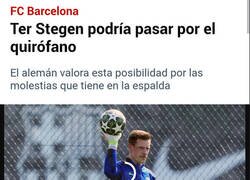 Enlace a El plan de Ter Stegen para quedarse en Barcelona