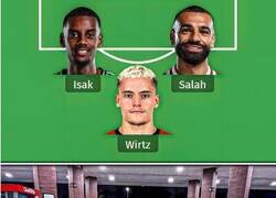 Enlace a La delantera del Liverpool va a dar miedito