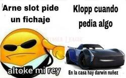 Enlace a Con lo que le tocaba a Klopp