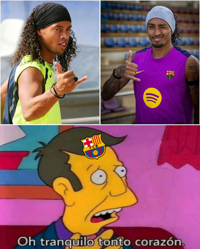 1226452 - Raphinha se difraza de Ronaldinho