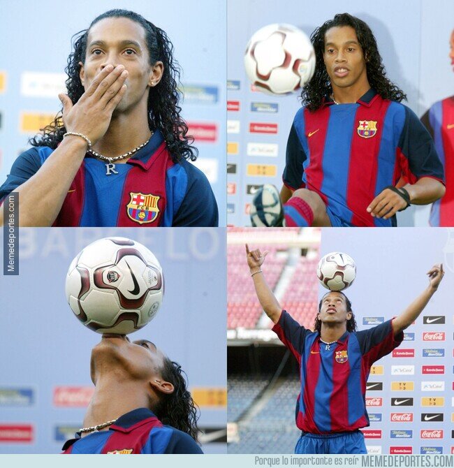 1226465 - Hace 22 años llegaba la magia y la sonrisa del fútbol al Fútbol Club Barcelona