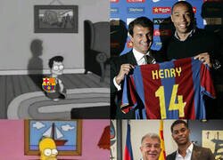 Enlace a Laporta presentando otro atacante con el 14