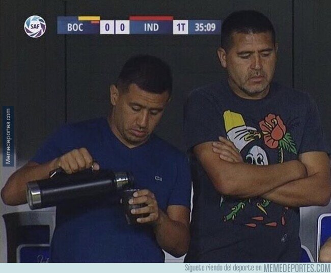 1226655 - Si crees que a Boca le va mal con Riquelme, imagínate con dos