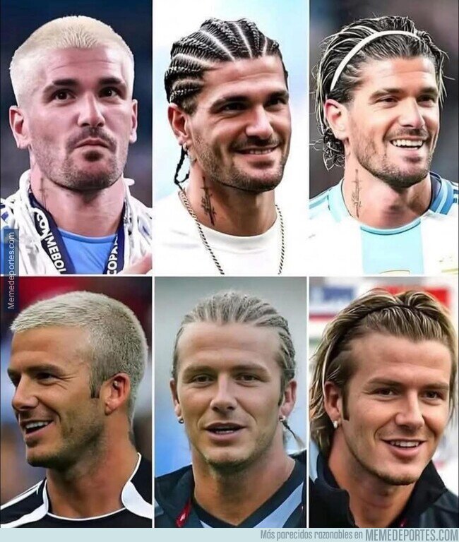 1226676 - De Paul llega al club de su referente en cuanto a peinados