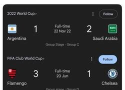 Enlace a Muy atentos a quien pierde el primer partido del próximo mundial