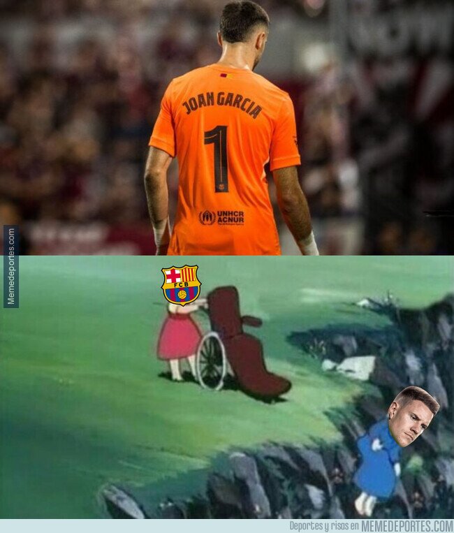1226777 - El Barça ya le da el dorsal de Ter Stegen a Joan García