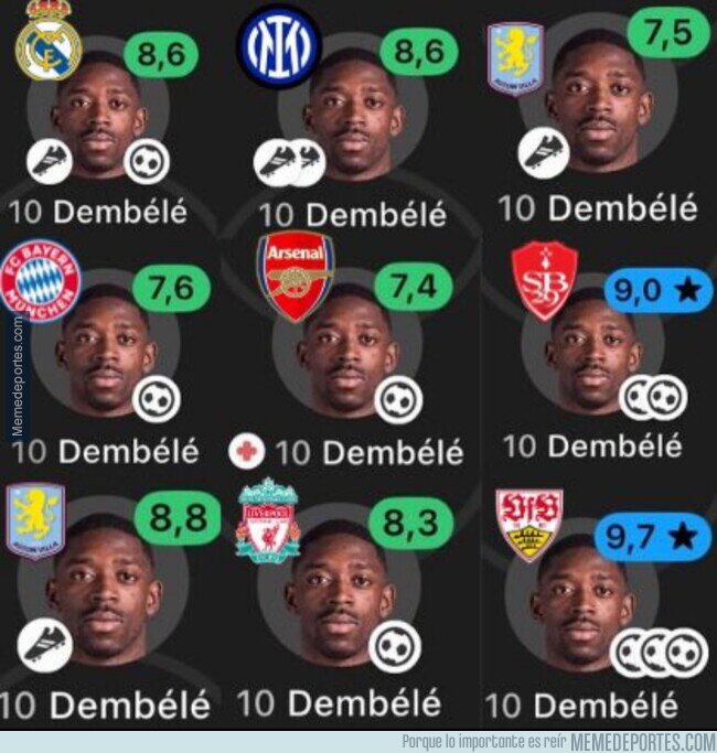 1226841 - Respetos para la temporada de Dembélé