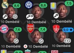 Enlace a Respetos para la temporada de Dembélé