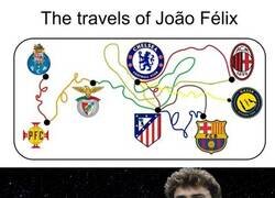 Enlace a La carrera de Joao Felix, una aventura