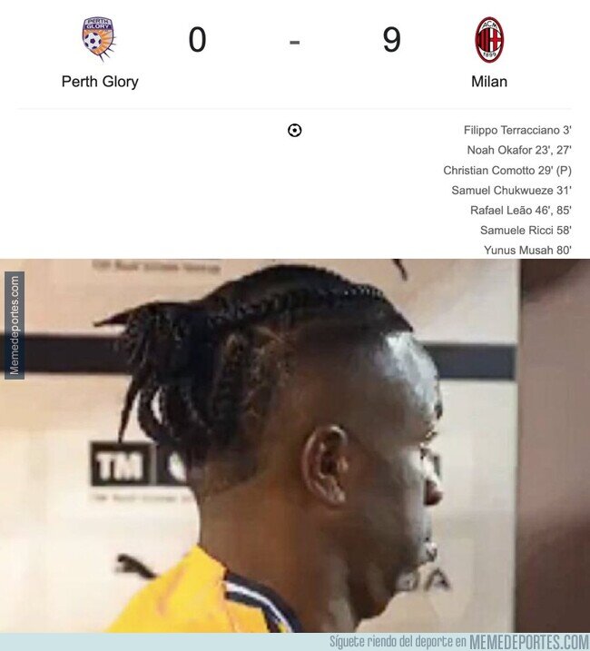 1226978 - La piedad del Milan en su último amistoso