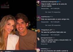 Enlace a Kaka' consigue pareja y le desean que sea un poquito menos perfecto