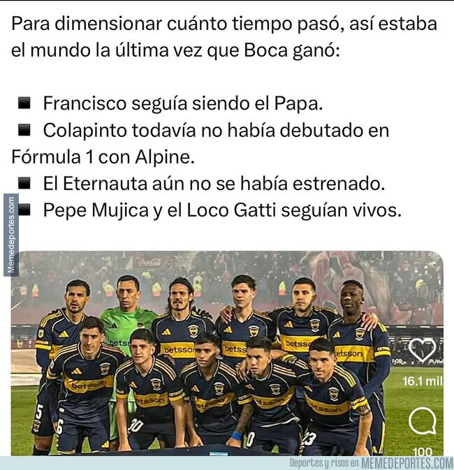 1227116 - Muy triste para un grande como Boca