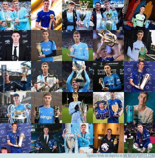 1227135 - Poca broma con todo lo que ha logrado ya Cole Palmer en su carrera