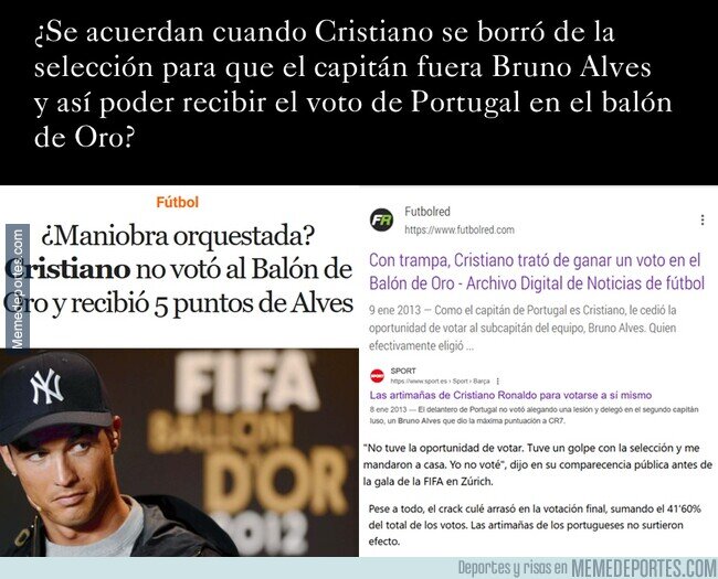 1227278 - Es increíble la cantidad de tretas con las que Cristiano se sale con la suya