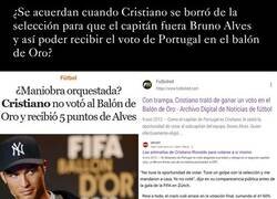 Enlace a Es increíble la cantidad de tretas con las que Cristiano se sale con la suya
