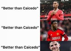 Enlace a Ninguno es mejor que Caicedo