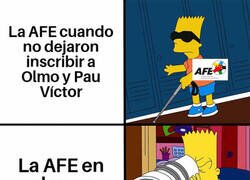 Enlace a La AFE ahora sí está del lado del jugador
