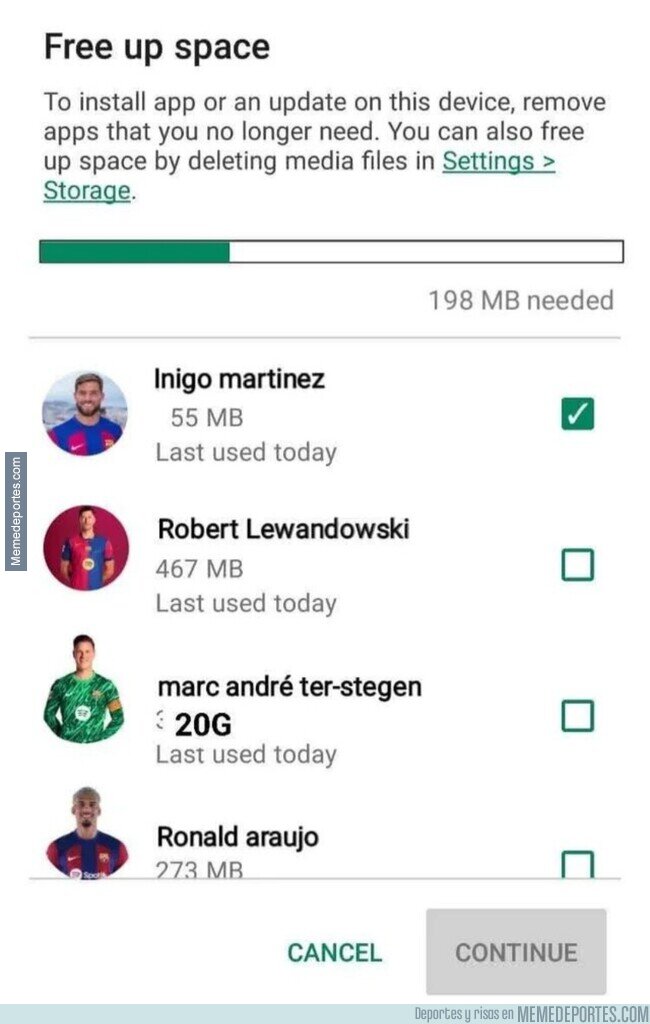 1227496 - El Barça tenía que liberar espacio