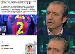 Enlace a Muchos se llevaron la camiseta de Cubarsí con el 2