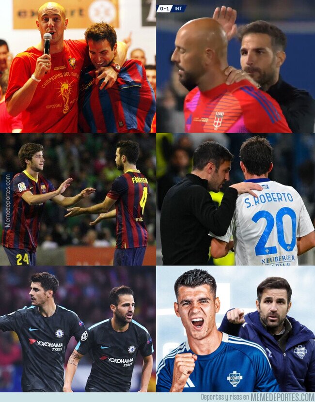 1227510 - Otro ex compañero de Cesc al que acaba entrenando