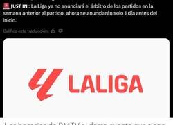Enlace a Que desconsiderados los de LaLiga