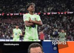 Enlace a A Yamal se le pone cara de Robben