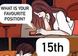 Enlace a La posición favorita del United