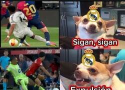 Enlace a Así es el doble rasero madridista