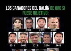 Enlace a El balón de oro si el argentino no fuera la esposa de Infantino