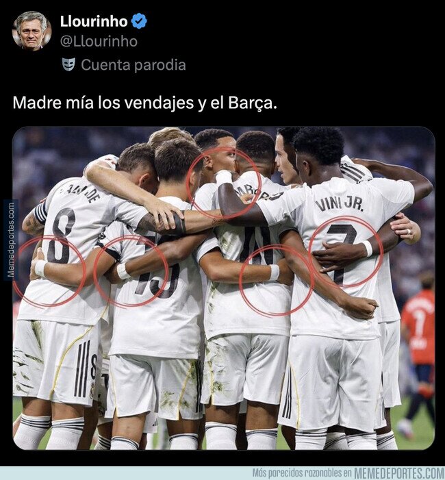 1228194 - ¿Ningún madridista dice nada ahora de los vendajes?