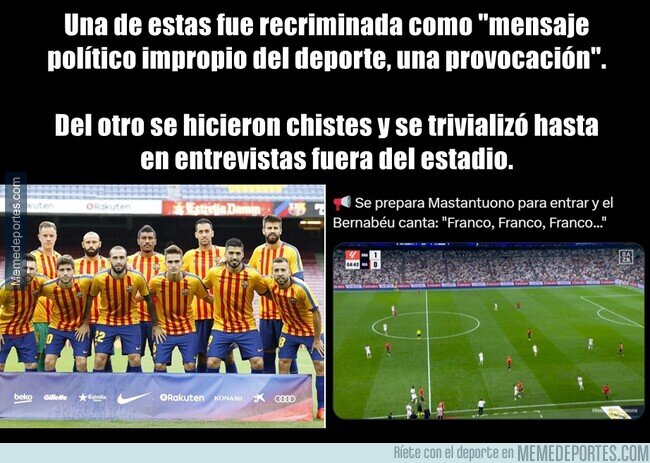 1228209 - Ofendió más a España una camiseta fea que la apología a un dictador. Normal