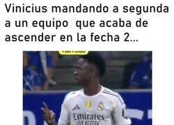 Enlace a El Oviedo no lleva ni 10 minutos en primera y ya entienden el problema de Vinicius