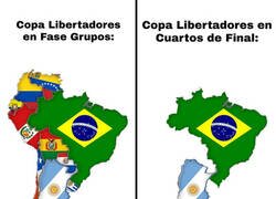 Enlace a Sudamérica está tristemente desequilibrada