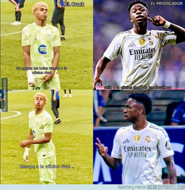 1228526 - Los mismos que critican a Vinicius son los que dicen que lamine tiene carácter