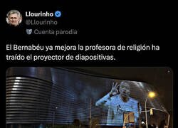 Enlace a Vaya chiste con el Bernabéu