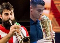 Enlace a Enhorabuena a Cristiano por el premio trompeta. Tócala otra vez CR