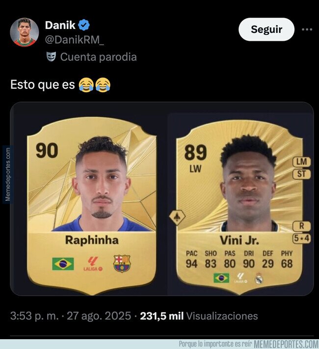 1228610 - La afición del Real Madrid descubre la pésima temporada de Vinicius