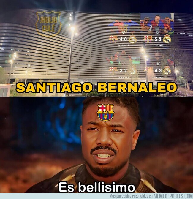 1228631 - Precioso el nuevo Bernabéu con sus proyecciones