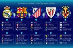 Enlace a El sorteo de la Champions para los equipos españoles