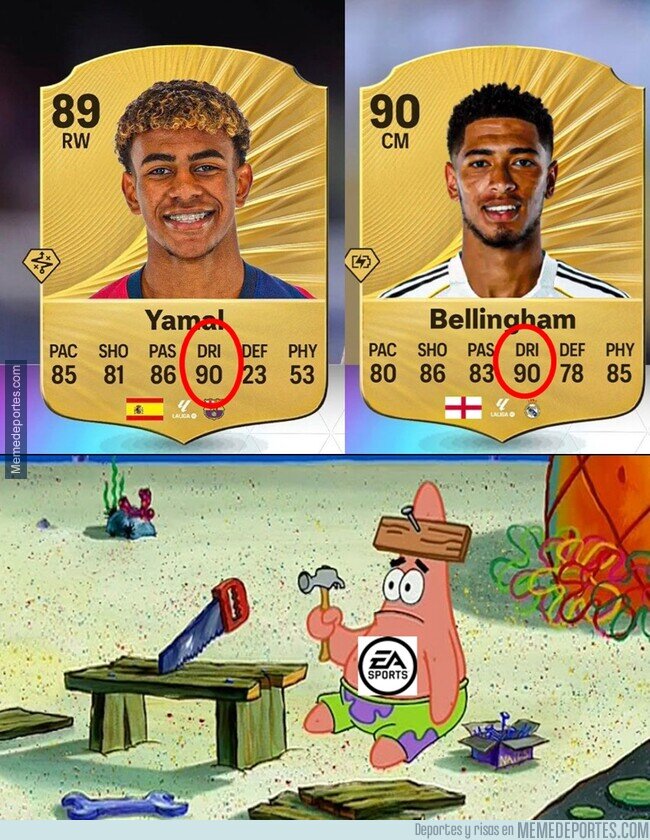 1228730 - Yamal y Bellingham tienen el mismo regate en el nuevo EA FC.