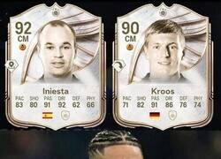Enlace a Iniesta y Kroos ya son íconos en EAFC26