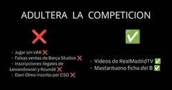 Enlace a Muy agraviado el Barça