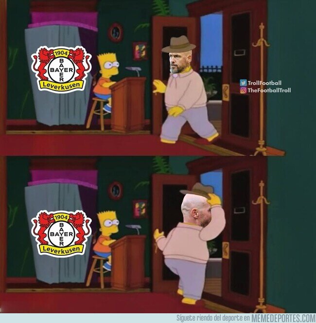 1229040 - Ten Hag, visto y no visto en Leverkusen