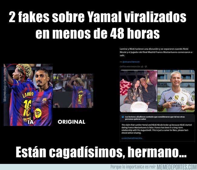 1229189 - Los haters de Yamal le tienen más miedo que odio.